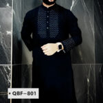 Embroidered Punjabi-Black