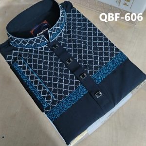 নান্দনিক ডিজাইনের অ্যামব্রোডারি পাঞ্জাবি 606